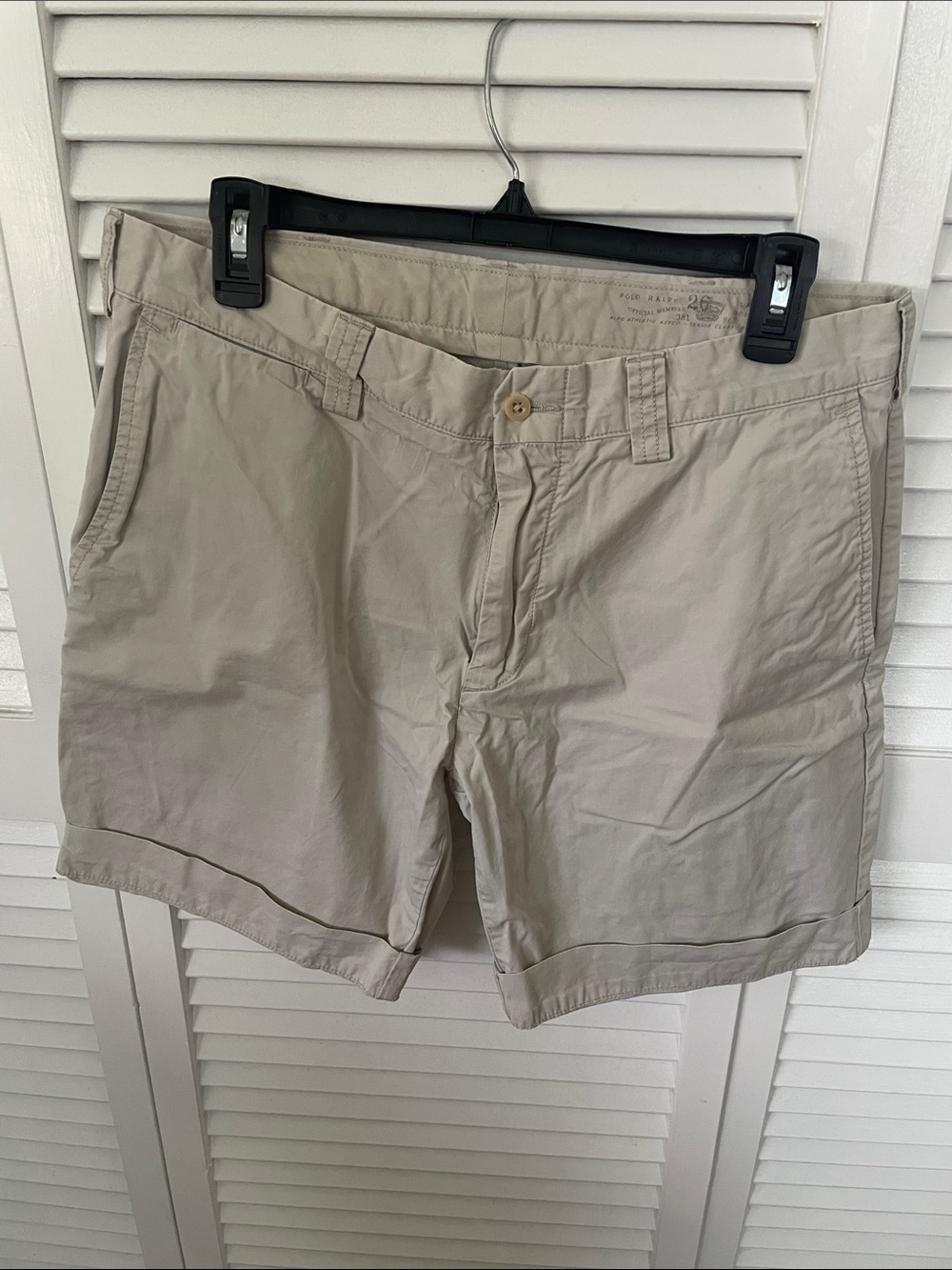 Polo by Ralph Lauren Beige/Tan Women's Chino Bermuda Shorts